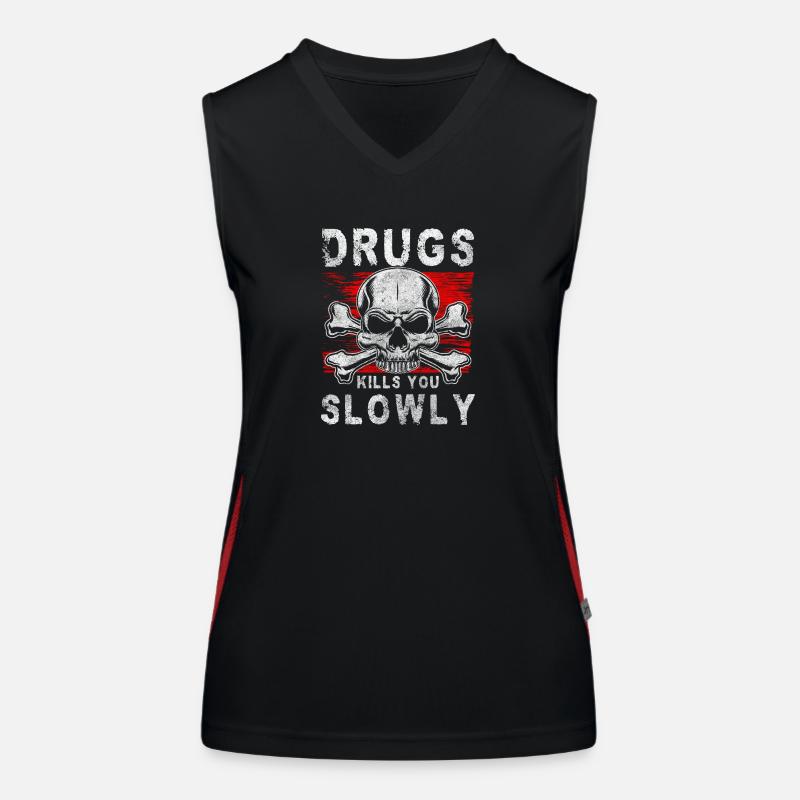 Articulation saine addictive sans drogue Débardeur respirant contrasté Femme