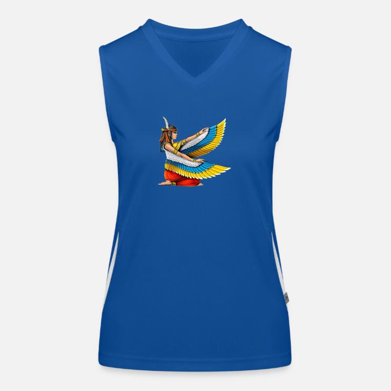 Déesse égyptienne Maât Débardeur respirant contrasté Femme