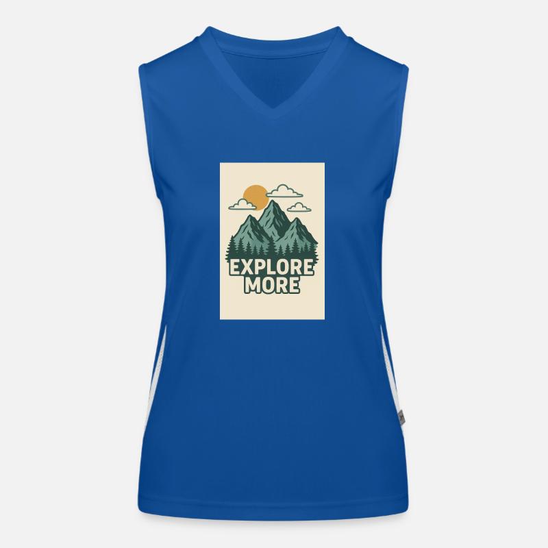 4 Funktionelles Kontrast-Tank Top für Frauen