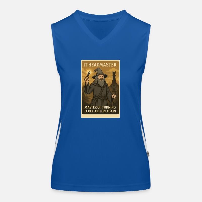 IT-Direktor Funktionelles Kontrast-Tank Top für Frauen