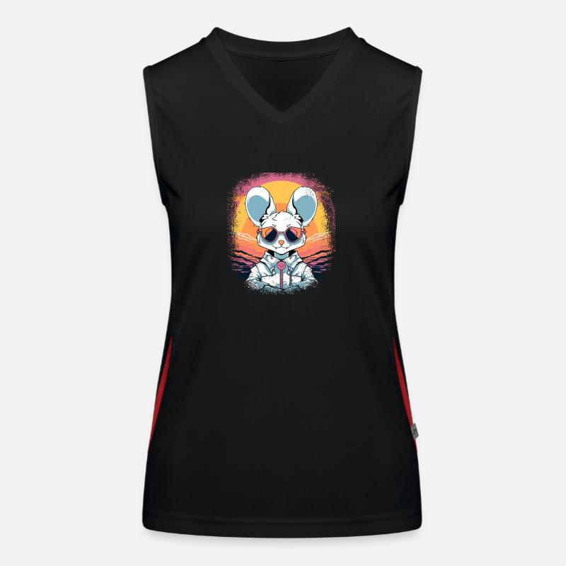 statement gift idea birthday coffee/teamug come Funktionelles Kontrast-Tank Top für Frauen