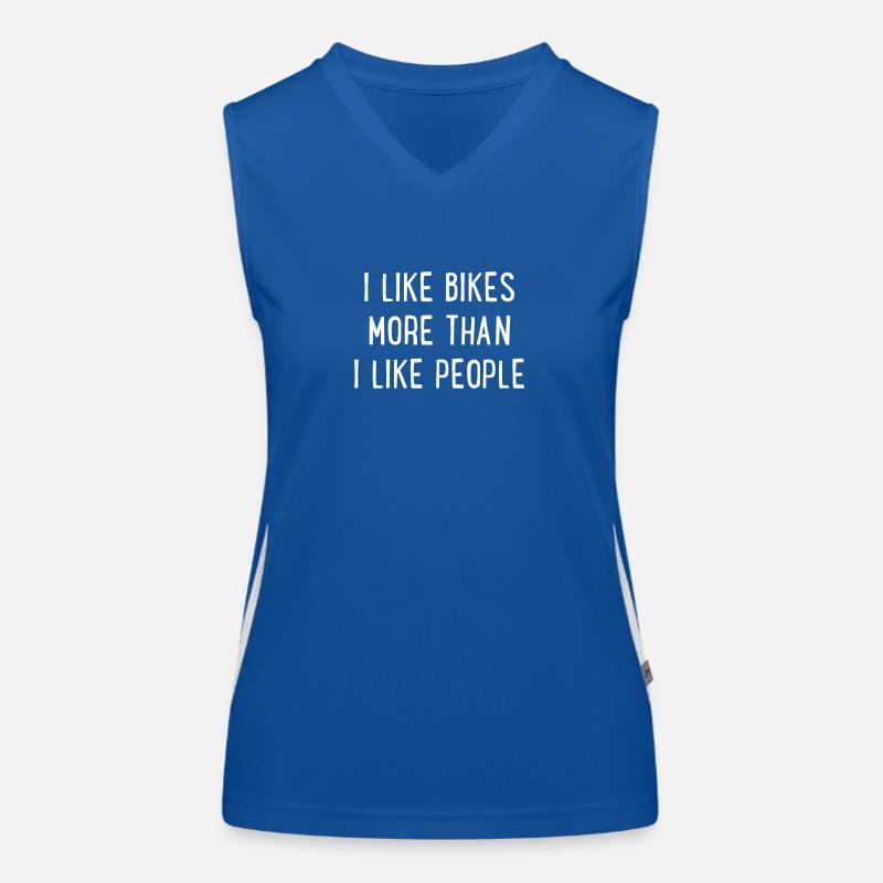 motorcycle Women's Functional Contrast Tank Top
