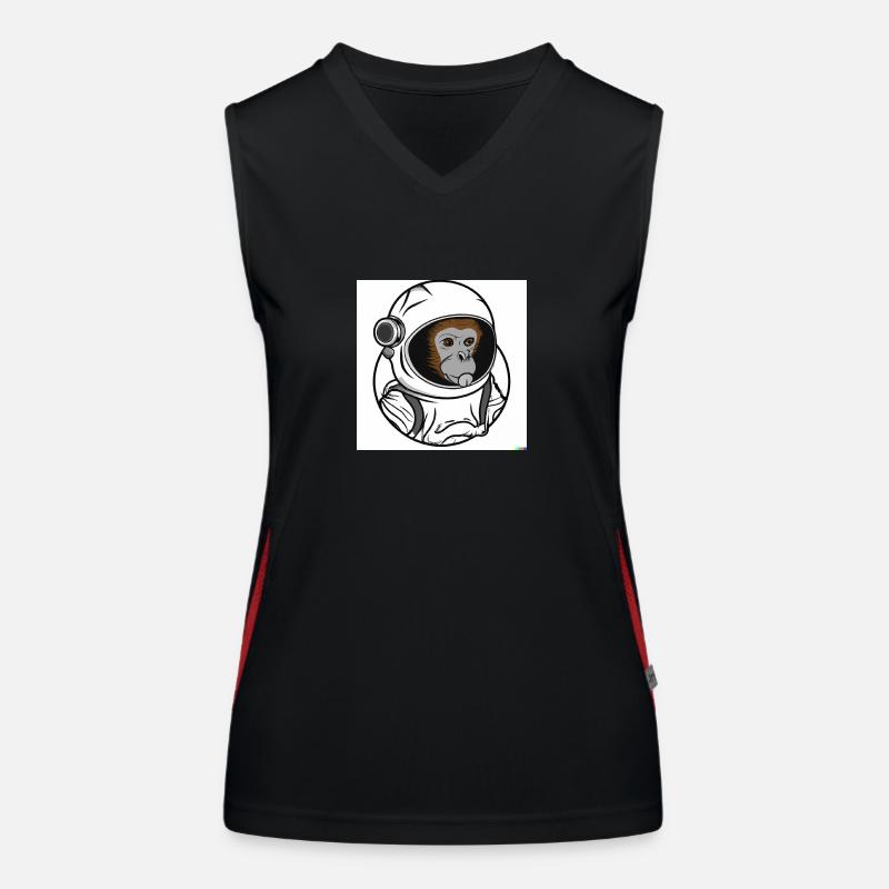 SPACE MONKEY Débardeur respirant contrasté Femme