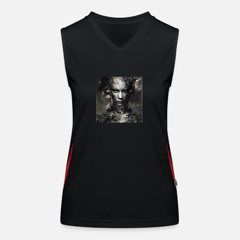 Overlooking Women's Functional Contrast Tank Top