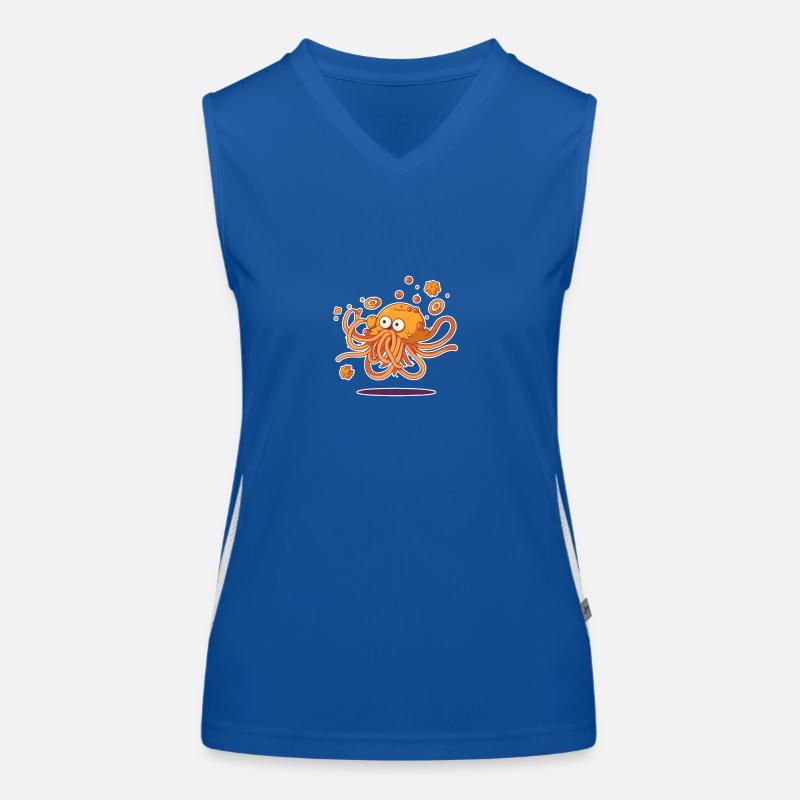 Spaghetti Monster Women's Functional Contrast Tank Top
