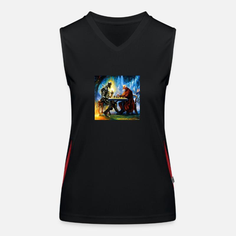 Draw Women's Functional Contrast Tank Top