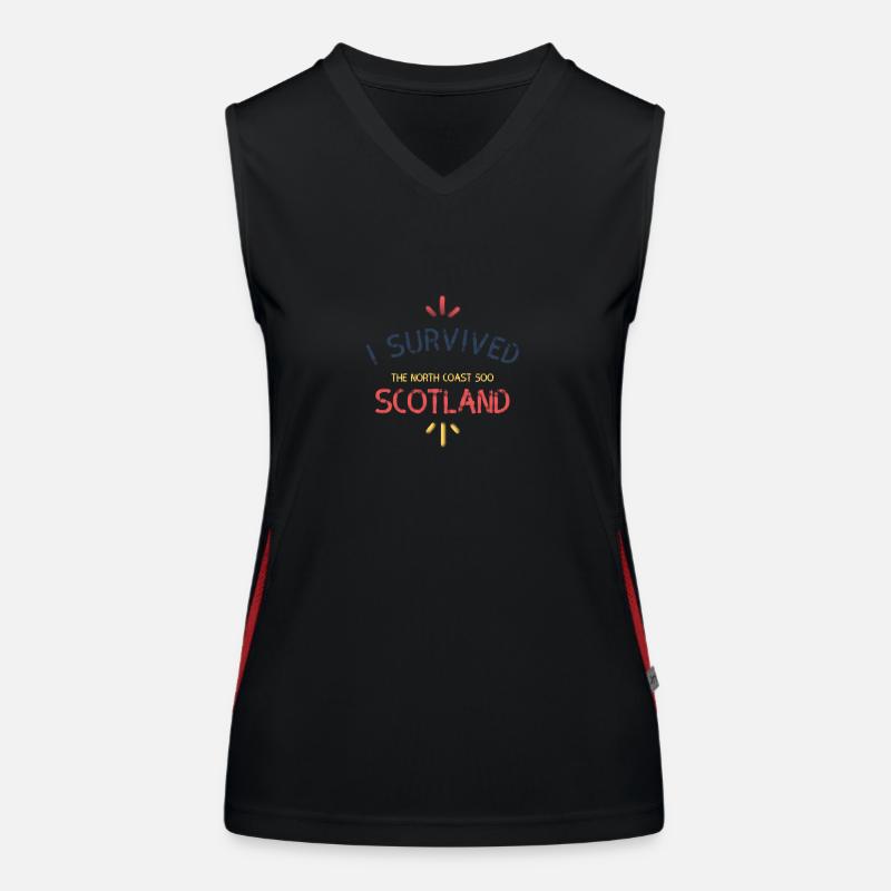 i survived Women's Functional Contrast Tank Top