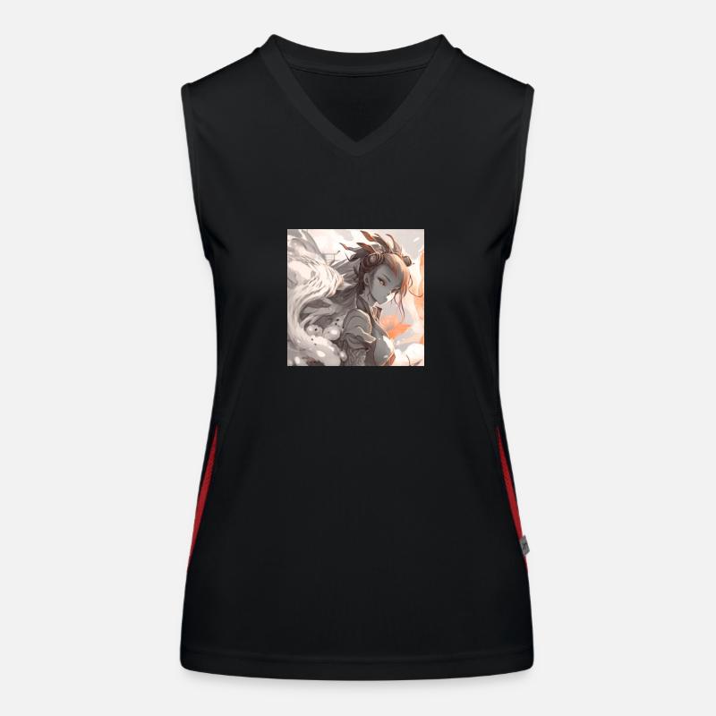 Pastel animé sasuké Débardeur respirant contrasté Femme