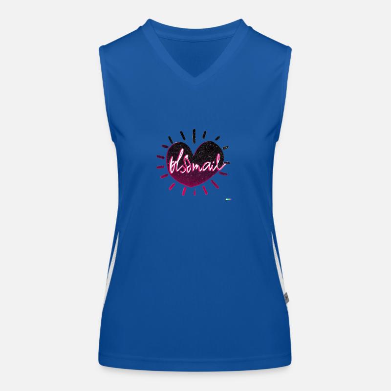 Heart Women's Functional Contrast Tank Top