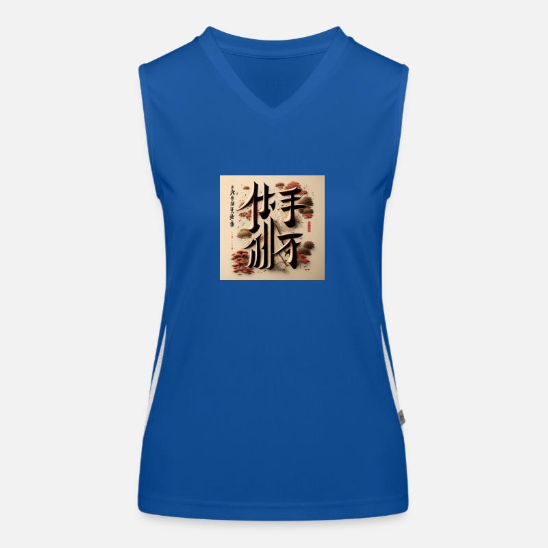 Japan Funktionelles Kontrast-Tank Top für Frauen