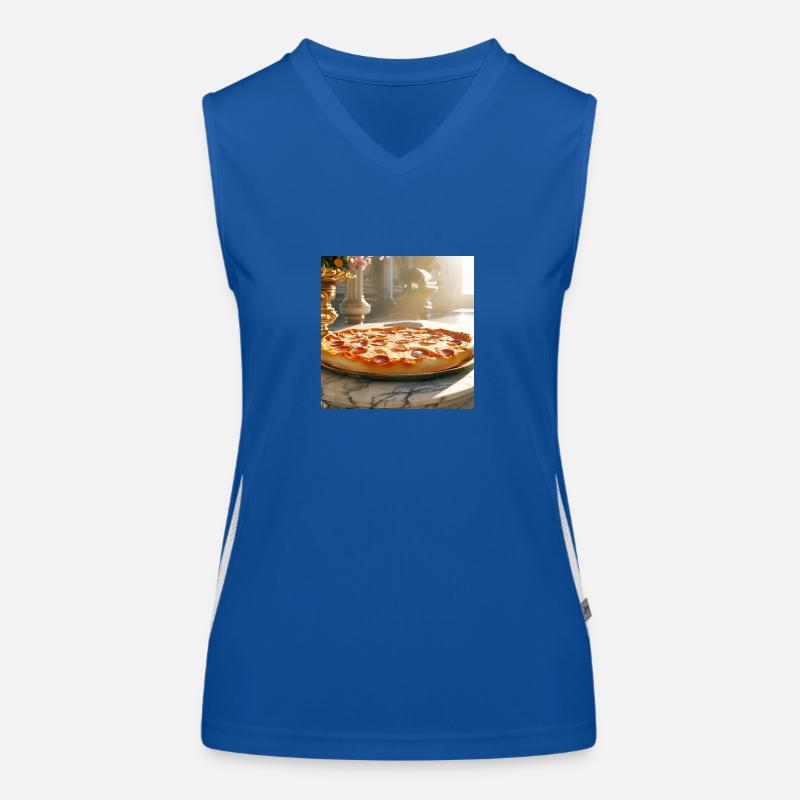 Pizza Lover Flavour Women's Functional Contrast Tank Top