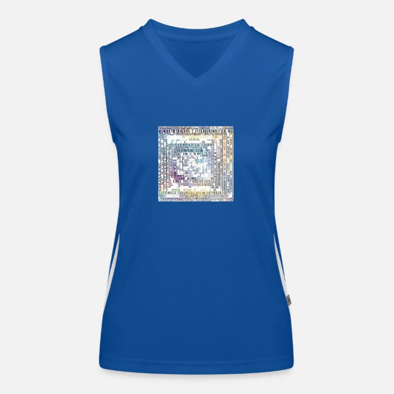 zeitloser stiel Funktionelles Kontrast-Tank Top für Frauen