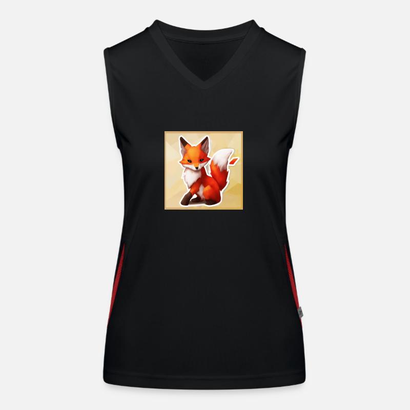 Majestic fox Women's Functional Contrast Tank Top