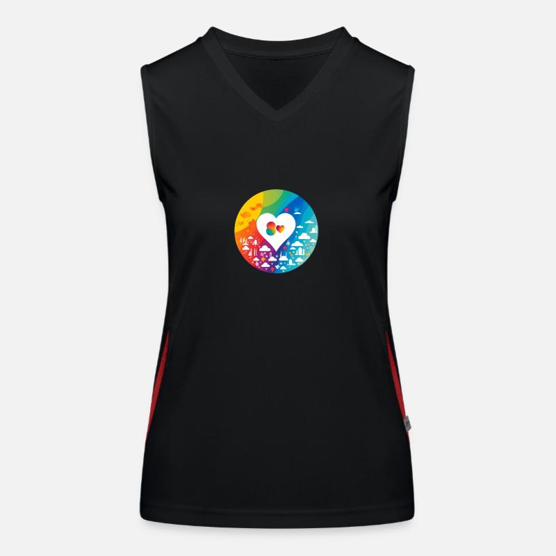 Cloud Love Women's Functional Contrast Tank Top