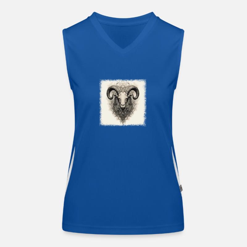 bleated comic and sarcastic present idea geek Funktionelles Kontrast-Tank Top für Frauen