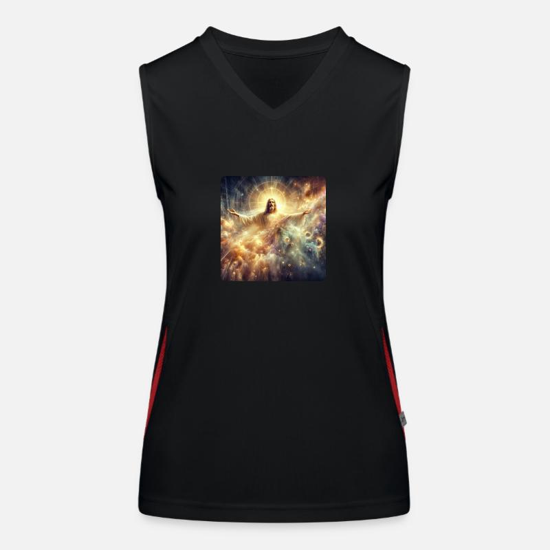 Image 38 Débardeur respirant contrasté Femme