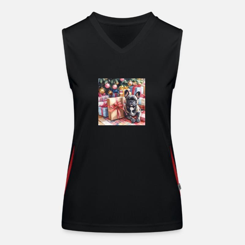 Christmas Bully Women's Functional Contrast Tank Top