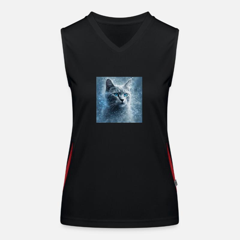 Nébuleuse du Chat Débardeur respirant contrasté Femme