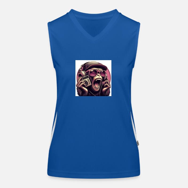 affe Funktionelles Kontrast-Tank Top für Frauen