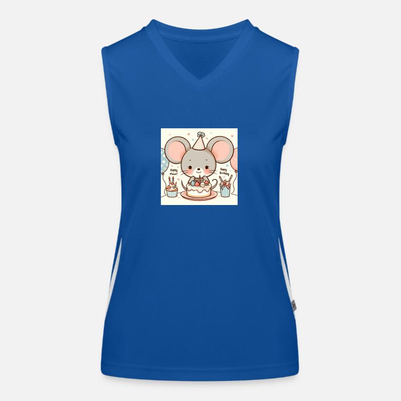Mouse Women's Functional Contrast Tank Top