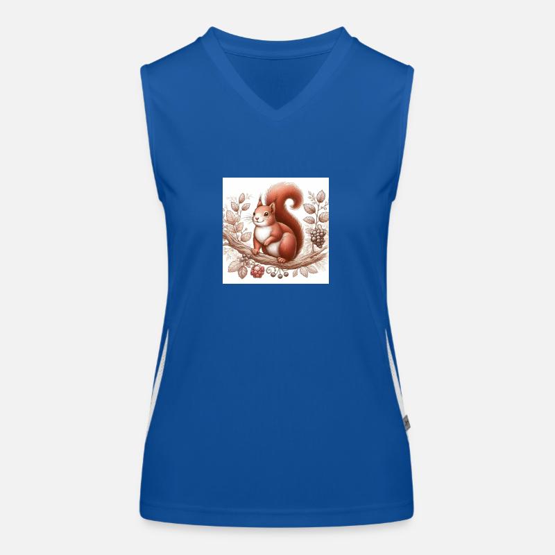 Squirrel Women's Functional Contrast Tank Top