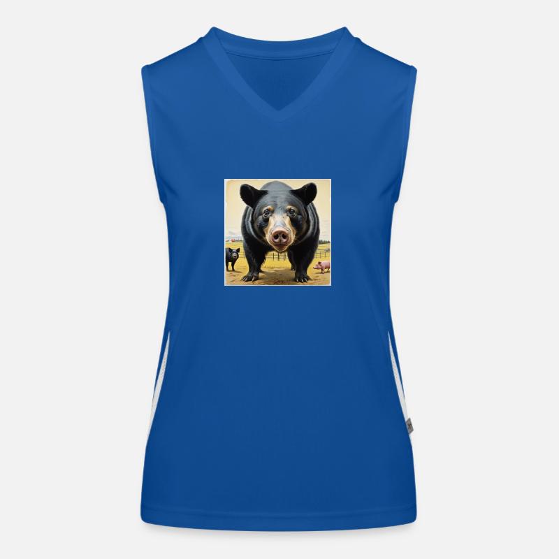 Sow Bear Women's Functional Contrast Tank Top