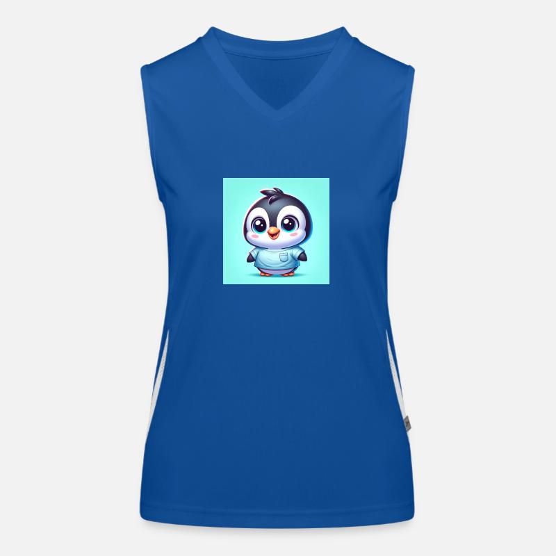 Penguins one Women's Functional Contrast Tank Top