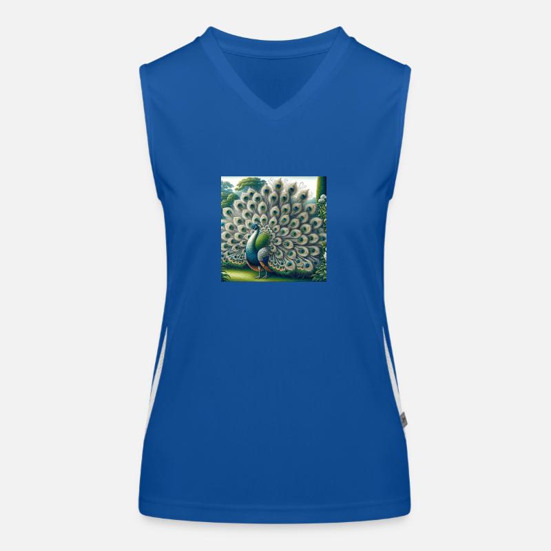 Peacock Women's Functional Contrast Tank Top