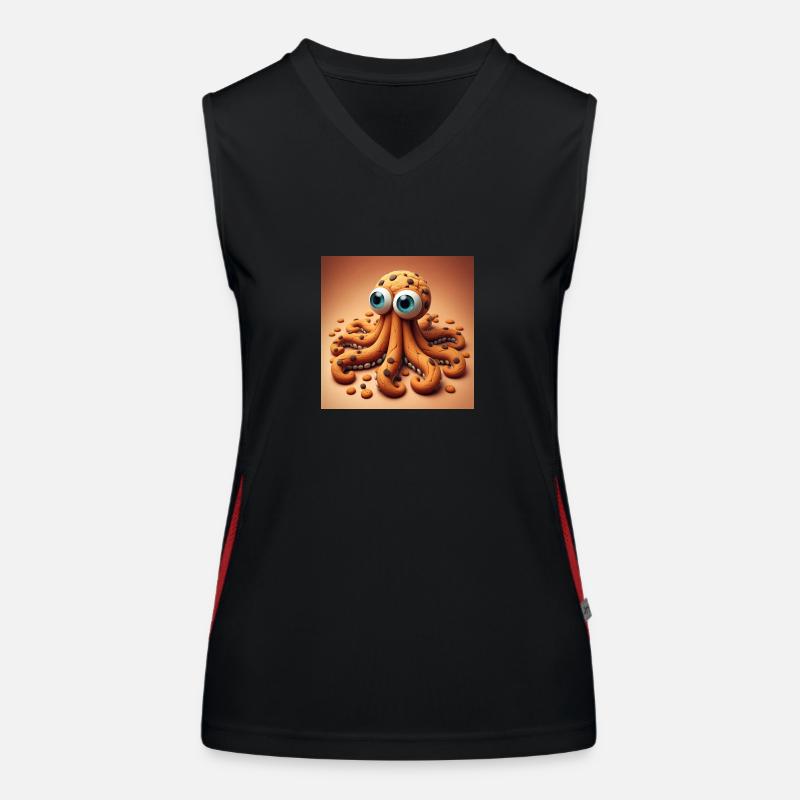 Cookiekrake Funktionelles Kontrast-Tank Top für Frauen