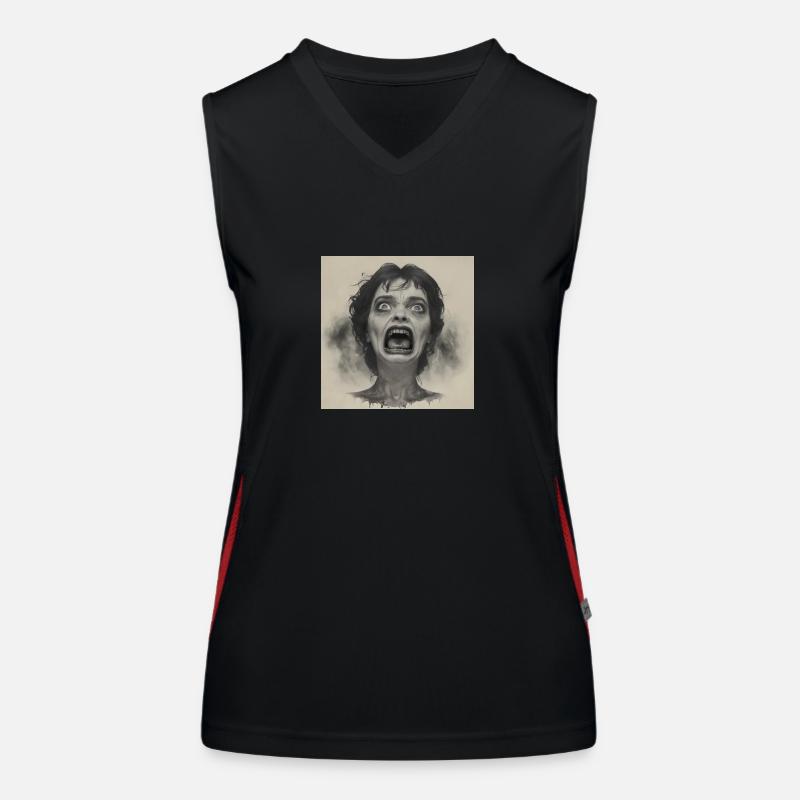 Consternation Débardeur respirant contrasté Femme