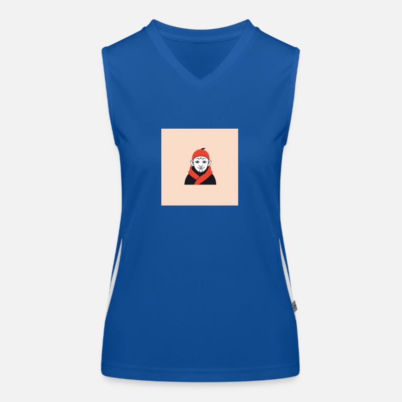 Mönch Funktionelles Kontrast-Tank Top für Frauen