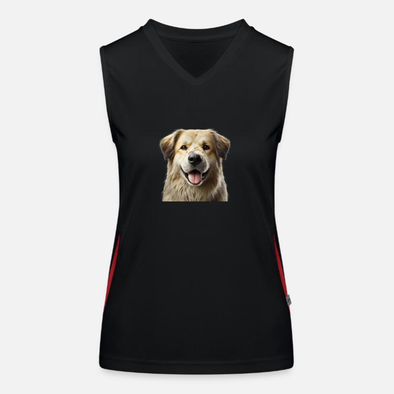 Dog Women's Functional Contrast Tank Top