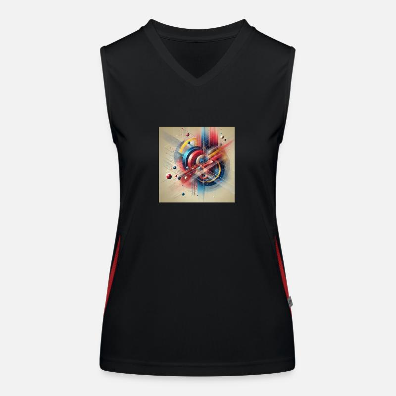 Colours in motion Women's Functional Contrast Tank Top