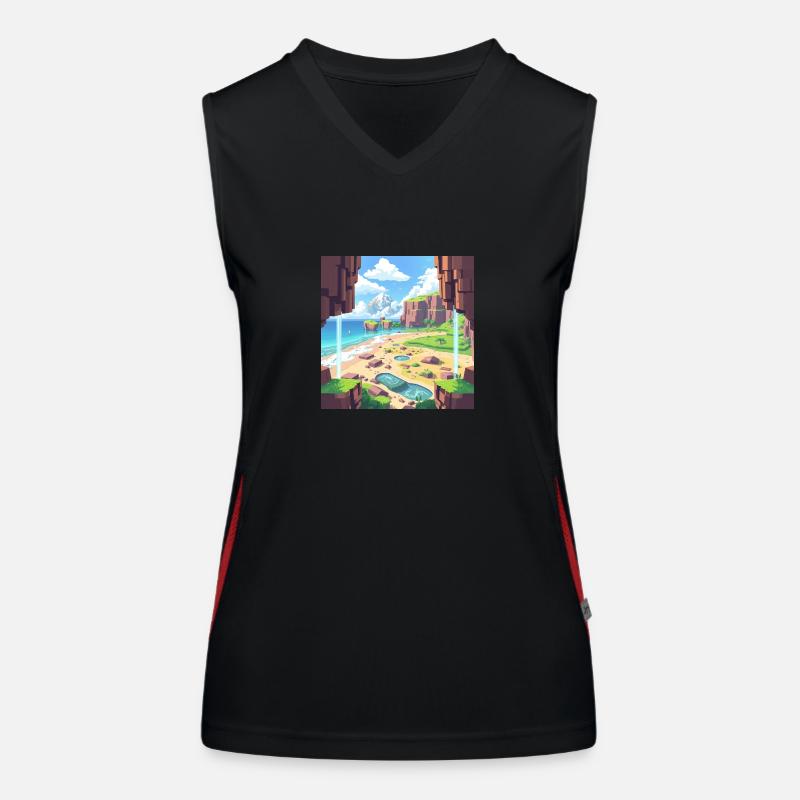 Women's Functional Contrast Tank Top