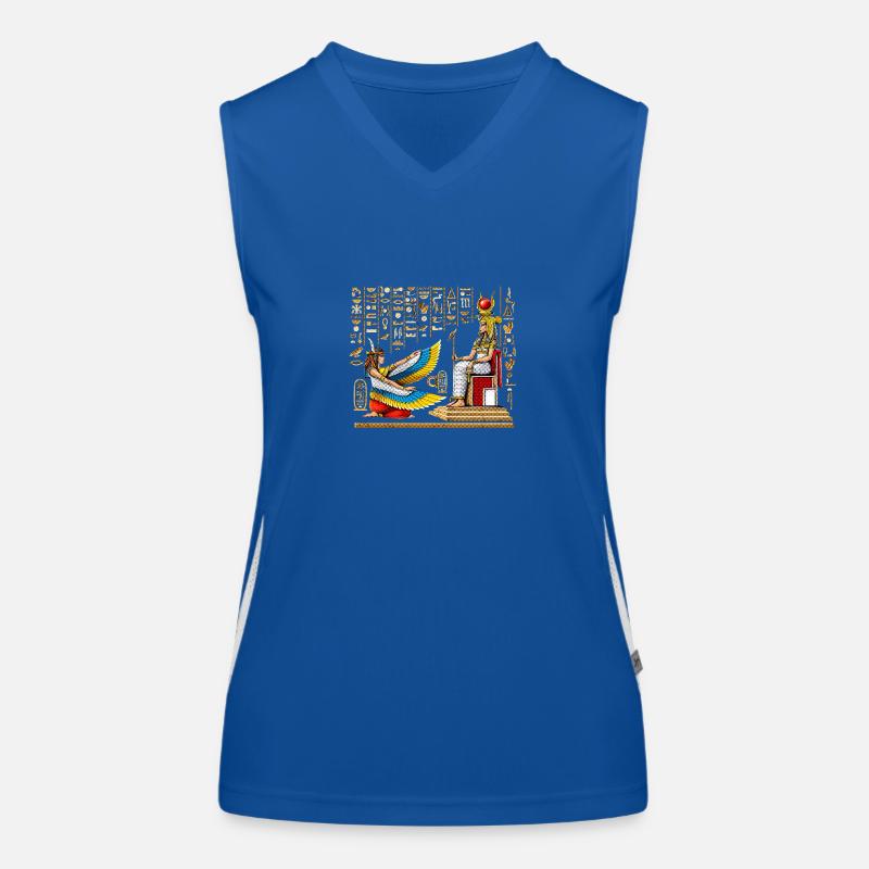 Déesse égyptienne Maat Isis Débardeur respirant contrasté Femme