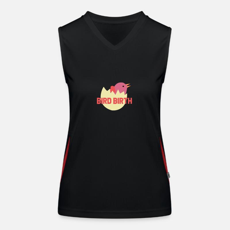 Birth on egg - birth from the egg Women's Functional Contrast Tank Top