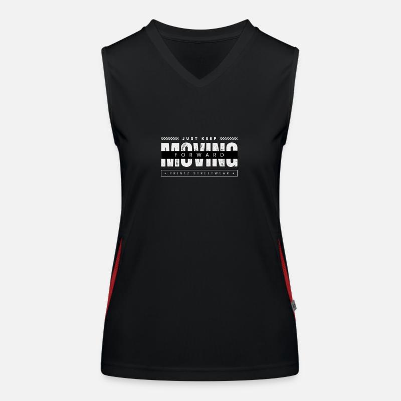 Moving Forward Funktionelles Kontrast-Tank Top für Frauen