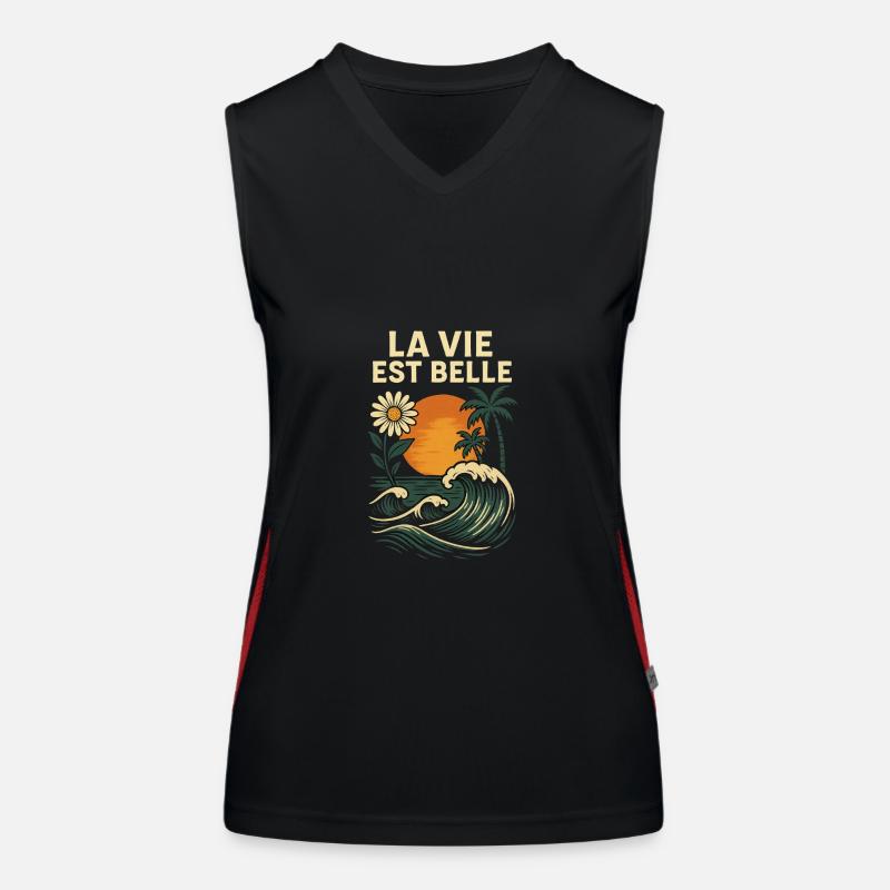 Sous le Soleil Débardeur respirant contrasté Femme