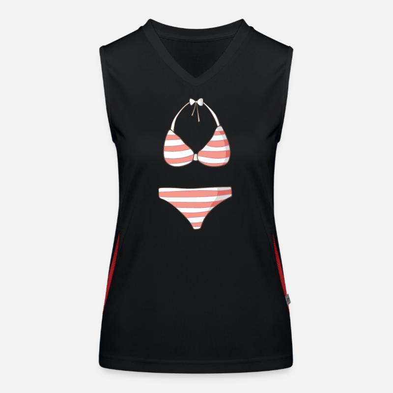 Bikini Funktionelles Kontrast-Tank Top für Frauen
