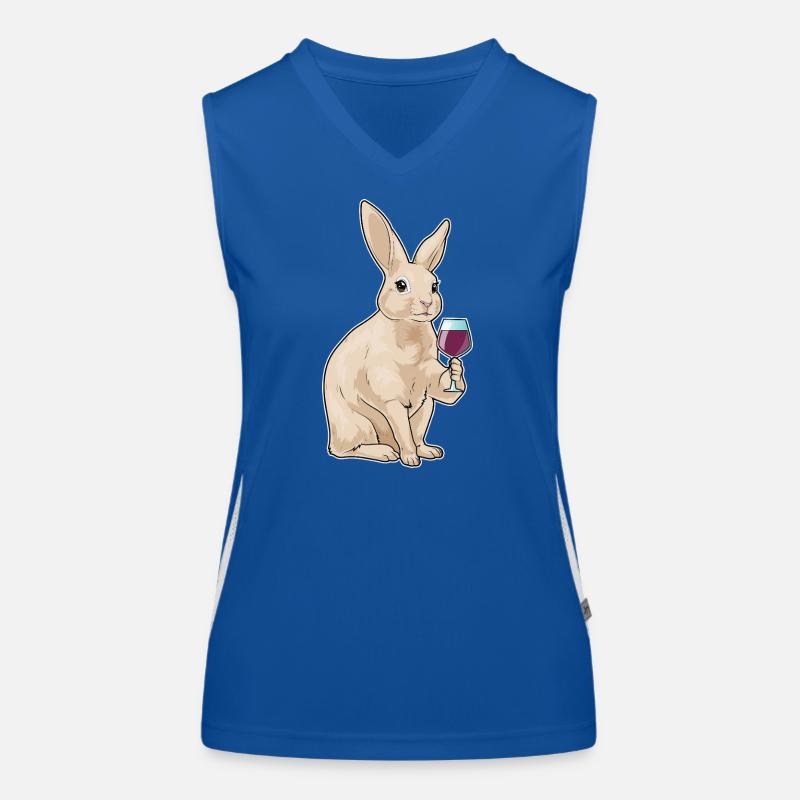 Rabbit Red Wine Women's Functional Contrast Tank Top