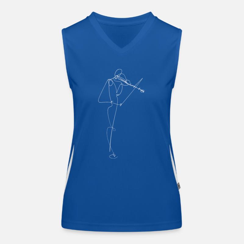 Violoniste Débardeur respirant contrasté Femme