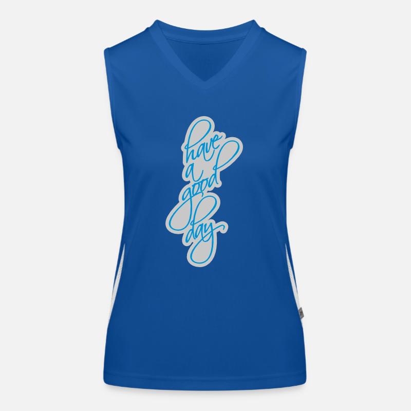 have a good day Funktionelles Kontrast-Tank Top für Frauen
