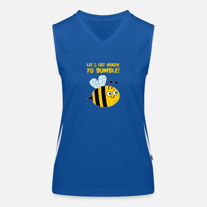 Préparons-nous à malmener! Jeu de mots mignon Débardeur respirant contrasté Femme