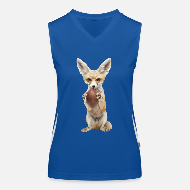 Fennek Fox Football Women's Functional Contrast Tank Top