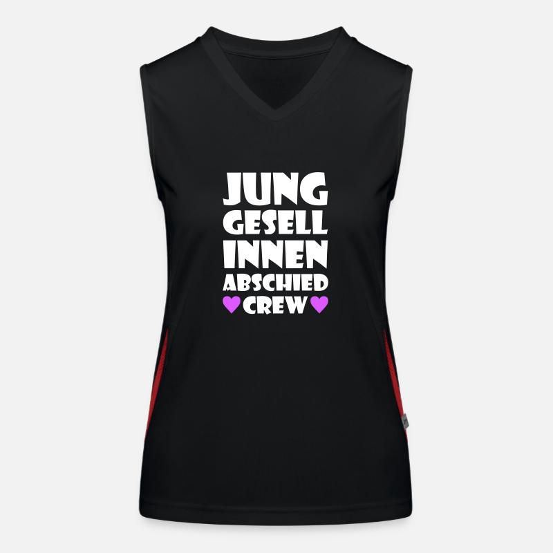 Hen Party Crew Hen Women's Functional Contrast Tank Top