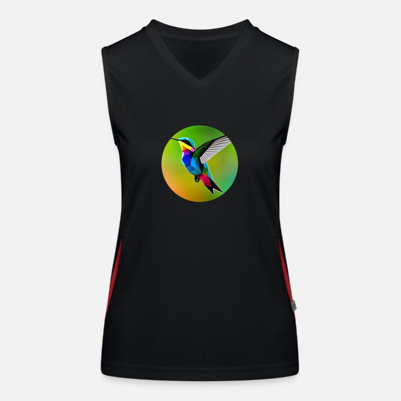 Colibri - Polygone Débardeur respirant contrasté Femme