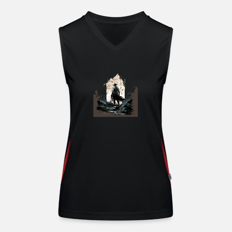 the good Women's Functional Contrast Tank Top