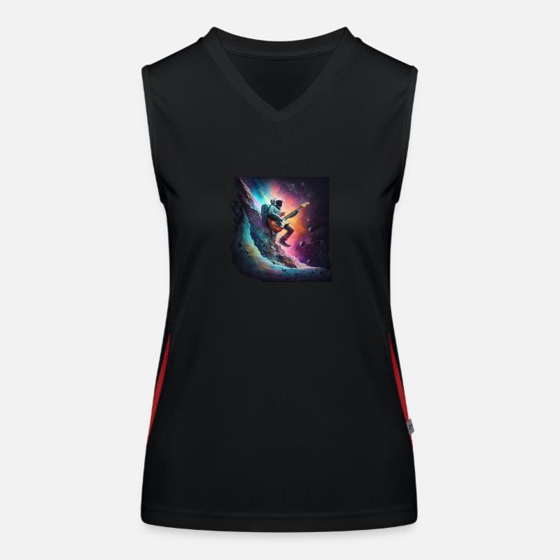 Surf spatial Débardeur respirant contrasté Femme