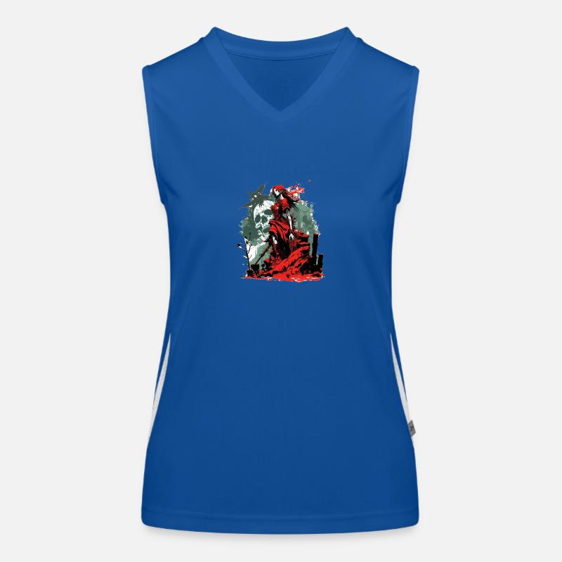 Red Witch Women's Functional Contrast Tank Top