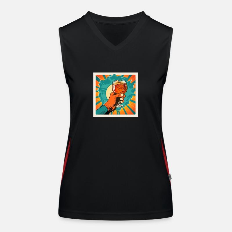 Cheers Women's Functional Contrast Tank Top